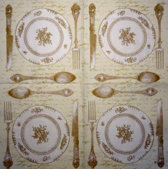 131 Dishes - 3-ply (cream) - Ihr